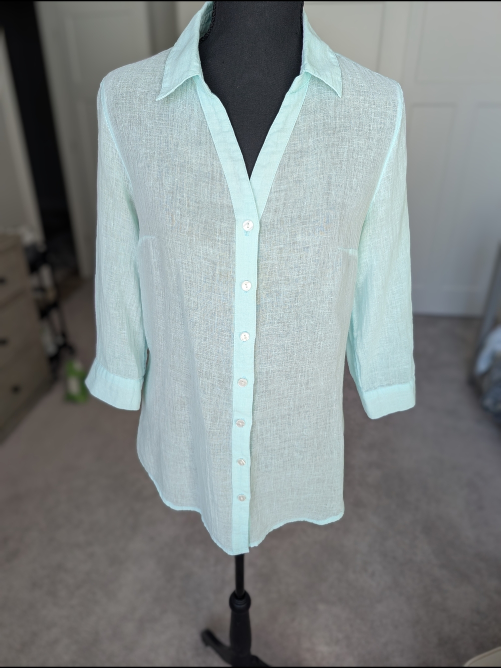 Linen Button Down Shirt
